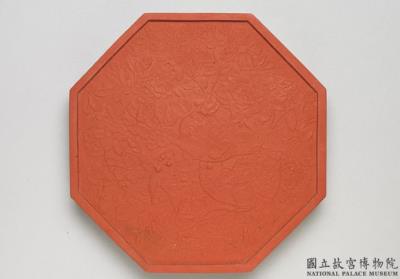 图片[2]-Cinnabar ink cake of “Zhong xiang guo,” Qing dynasty, Qianlong reign (1736-1795)-China Archive